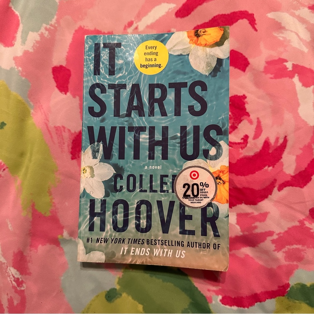 It starts with us book